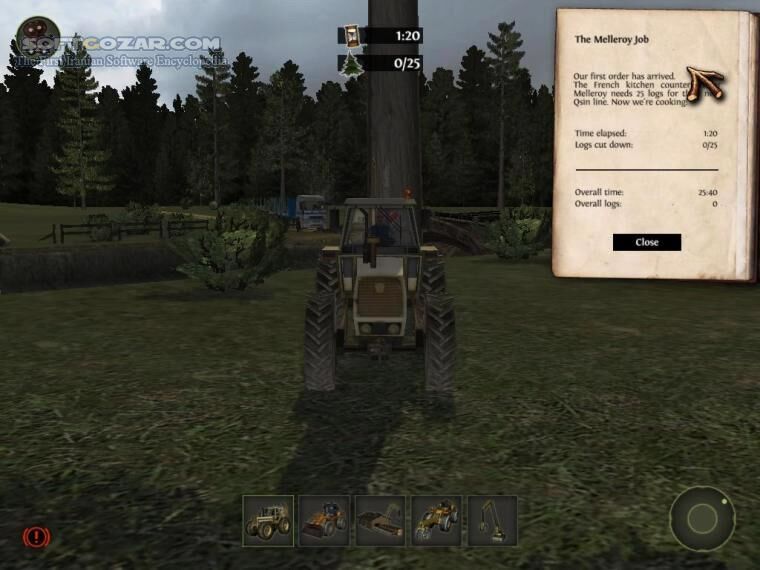 دانلود Holzfaller Simulator - دانلود بازی شبیه ساز عملیات روی درختان جنگل - سافت گذر