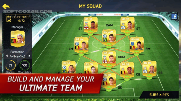 دانلود FIFA 16 Ultimate Team v3.3.118003 / FIFA 15 Ultimate Team 1.7.0 for Android+2.3.3 - دانلود بازی محبوب و جذاب فیفا برای اندروید - سافت گذر