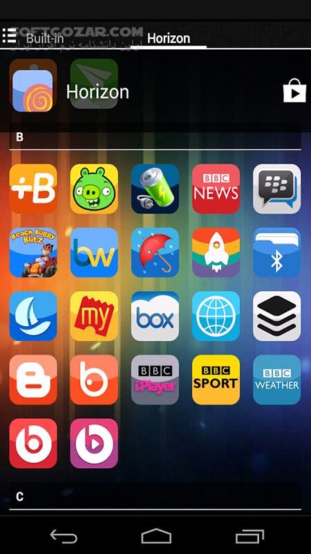 دانلود Horizon 4.6.0 for Android +4.0 - دانلود 510 آیکون با کیفیت 144*144 برای اندروید - سافت گذر