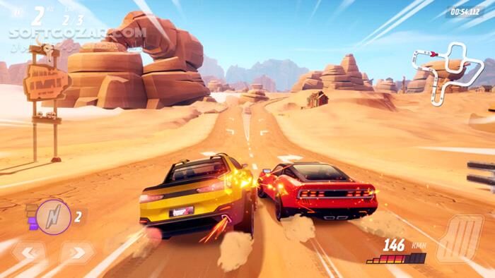 دانلود Horizon Chase 2 - دانلود بازی ماشین مسابقه ای برای کامپیوتر - سافت گذر