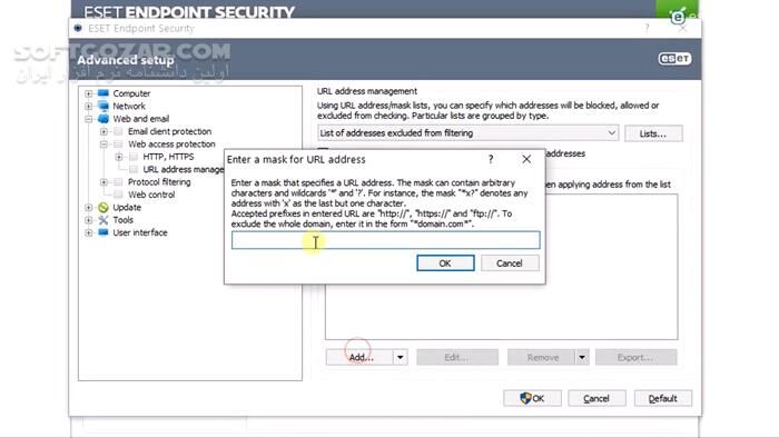 دانلود ویدئوی آموزش سریع روش حل مشکل باز نشدن سایت سافت‌گذر  به دلیل بلاک شدن توسط ESET - دانلود آموزش نحوه قرار دادن سایت در لیست سفید آنتی‌ویروس ESET - سافت گذر