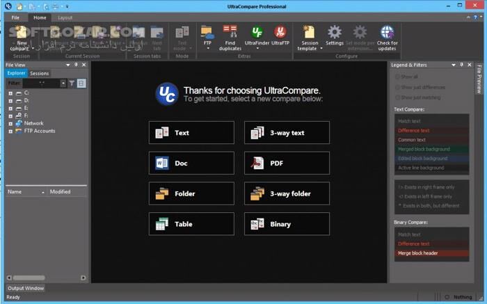 دانلود IDM UltraCompare Professional 24.0.0.26 - دانلود مقایسه فایل ها - سافت گذر
