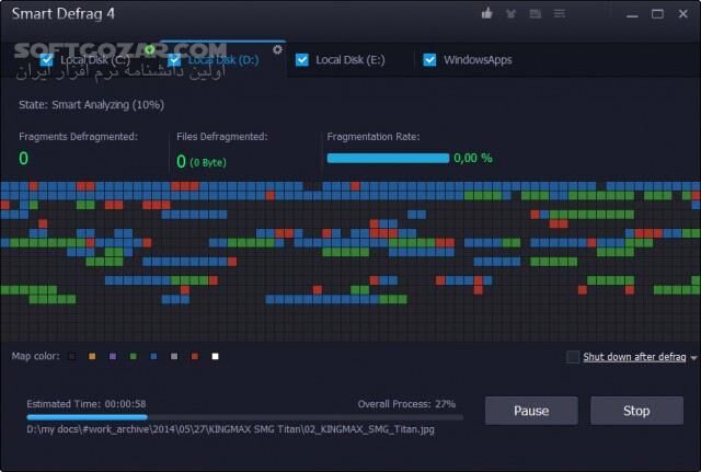دانلود IObit Smart Defrag Pro 11.2.0.472 - دانلود دیفرگ هارد دیسک - سافت گذر