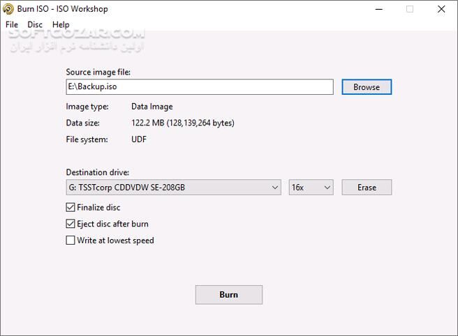 دانلود ISO Workshop 13.5 - دانلود ساخت ایمیج ایزو - سافت گذر