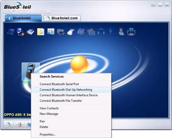 دانلود IVT BlueSoleil 10.0.498.0 / 8.0.395.0 - دانلود بلوسولیل مدیریت دریافت و ارسال از طریق بلوتوث - سافت گذر