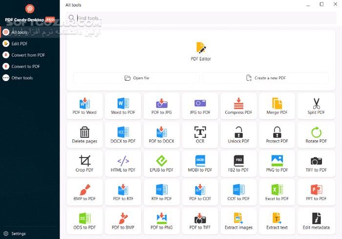 دانلود Icecream PDF Candy Desktop Pro 3.15 - دانلود تبدیل و ویرایش فایل‌های پی‌دی‌اف - سافت گذر