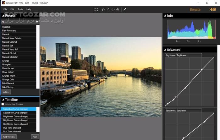 دانلود InPixio Eclipse HDR PRO 1.3.700.620 - دانلود ساخت تصاویر اچ دی آر با کیفیت بالا - سافت گذر