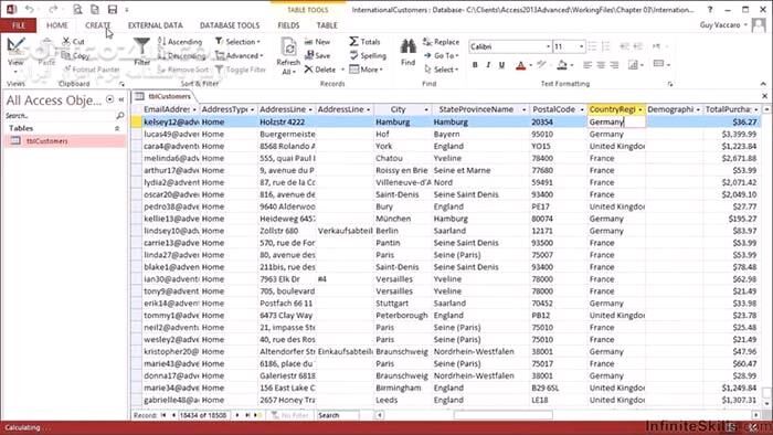 دانلود InfiniteSkills - Advanced Microsoft Access 2013 Training Video - دانلود فیلم آموزش سطح پیشرفته‌ی مایکروسافت اکسس 2013 - سافت گذر