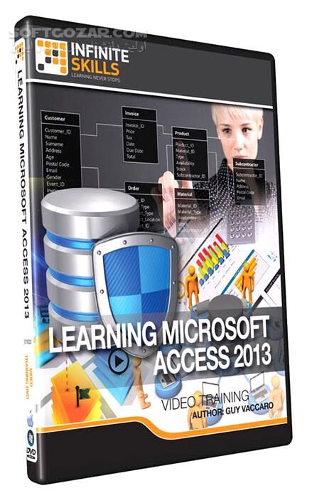 دانلود InfiniteSkills - Learning Microsoft Access 2013 Training Video - دانلود فیلم آموزش مایکروسافت اکسِـس 2013 - سافت گذر