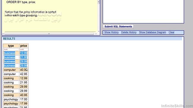 دانلود InfiniteSkills - Learning SQL For Oracle - دانلود فیلم آموزش اوراکل اس‌کیو‌اِل - سافت گذر