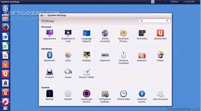 دانلود InfiniteSkills - Learning Ubuntu Linux Training Video - دانلود فیلم آموزش لینوکس اوبونتو - سافت گذر