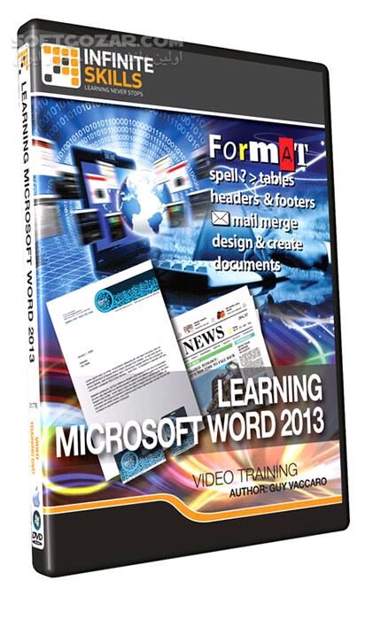 دانلود InfiniteSkills - Learning Microsoft Word 2013 Training Video - دانلود فیلم آموزش مایکروسافت وُرد 2013 - سافت گذر