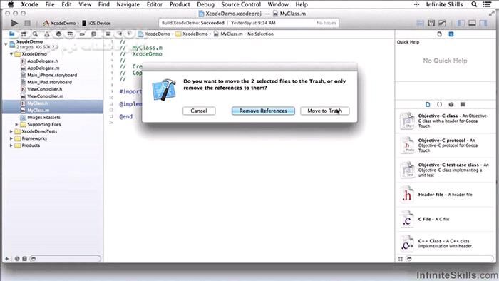 دانلود InfiniteSkills - Learning Objective-C Programming Training Video - دانلود فیلم آموزش برنامه‌نویسی آبجکتیو-سی - سافت گذر