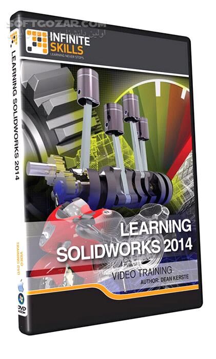 دانلود InfiniteSkills - Learning SolidWorks 2014 Training Video - دانلود فیلم آموزش سالیدوُرکس 2014 - سافت گذر