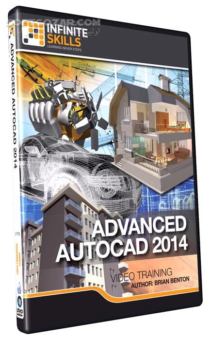دانلود InfiniteSkills – Advanced AutoCAD 2014 - دانلود فیلم آموزش نرم افزار اتوکد 2014 سطح پیشرفته - سافت گذر