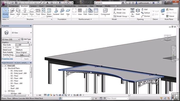 دانلود InfiniteSkills – Learning Revit Structure 2014 - دانلود فیلم آموزش نرم افزار مهندسی رِویـت استراکچر 2014 - سافت گذر