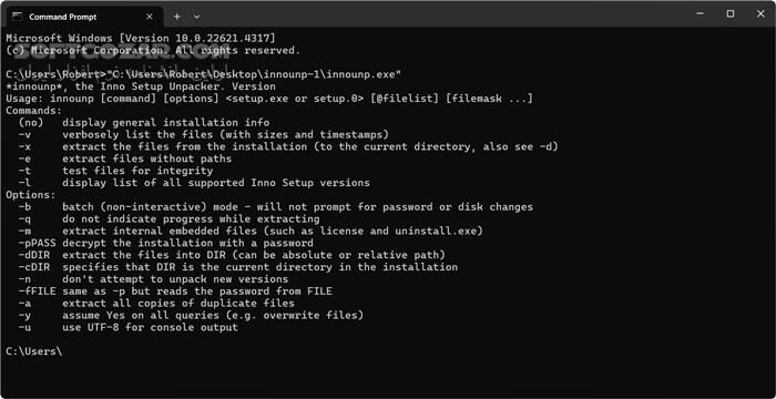 دانلود Inno Setup Unpacker 2.1.3 - دانلود استخراج فایل‌های نصبی - سافت گذر