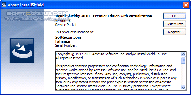 دانلود InstallShield 2025 R1 Premier Edition - دانلود ابزار ساخت نسخهٔ نصبی نرم‌افزارها - سافت گذر