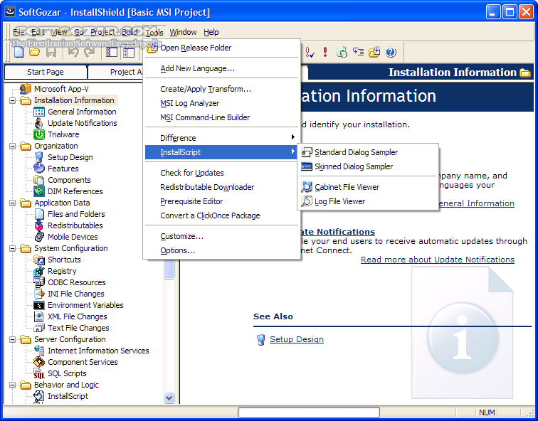 دانلود InstallShield 2025 R1 Premier Edition - دانلود ابزار ساخت نسخهٔ نصبی نرم‌افزارها - سافت گذر