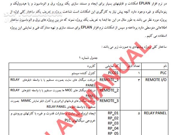 دانلود آموزش نرم افزار  EPLAN - دانلود کتاب آموزش ای پلن - سافت گذر