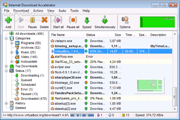 دانلود Internet Download Accelerator Pro 7.3.1.1745 - دانلود اینترنت دانلود منیجر اکسلریتور - سافت گذر