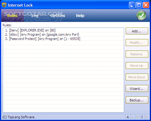دانلود TopLang Internet Lock 6.0.6 - دانلود اینترنت لاک محدود و کنترل کردن اینترنت - سافت گذر