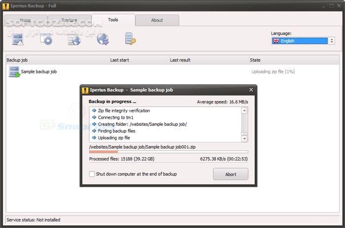 دانلود Iperius Backup Full 8.7.1 - دانلود بکاپ اطلاعات - سافت گذر