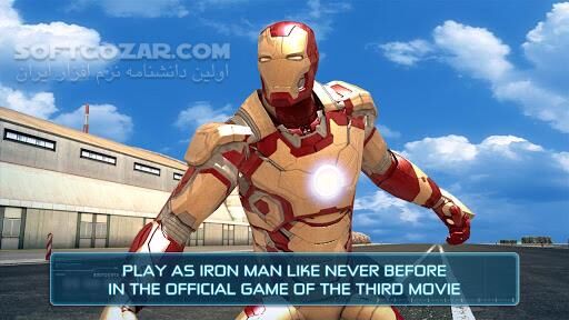 دانلود Iron Man 3 1.6.9 for Android - دانلود بازی مرد آهنی برای اندروید - سافت گذر