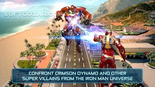 دانلود Iron Man 3 1.6.9 for Android - دانلود بازی مرد آهنی برای اندروید - سافت گذر