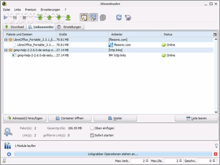 دانلود JDownloader 2.0.1 Revision 48254 - دانلود نرم افزار مدیریت دانلود - سافت گذر
