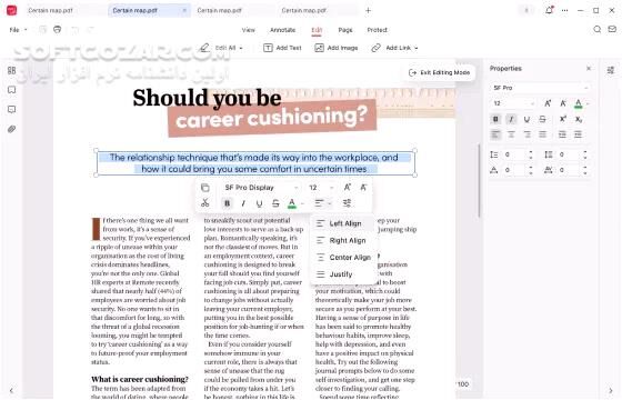 دانلود JOPDF 2.1.1.1 - دانلود ویرایش پی دی اف - سافت گذر