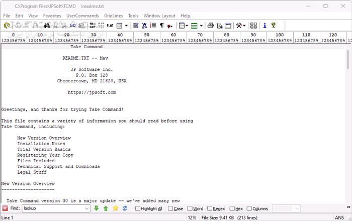 دانلود JP Software Take Command 35.00.21 - دانلود مدیریت خط فرمان ویندوز - سافت گذر