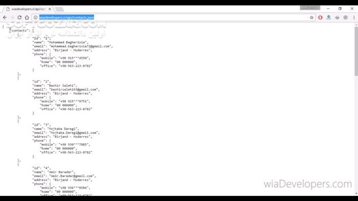 دانلود دورهٔ ویدئویی «آموزش کار با استاندارد قوی و سریع JSON در اندروید استودیو» به زبان فارسی - دانلود آموزش JSON در اندروید - سافت گذر