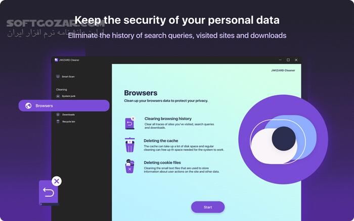 دانلود JWIZARD Cleaner 1.10.6 - دانلود پاکسازی ویندوز - سافت گذر