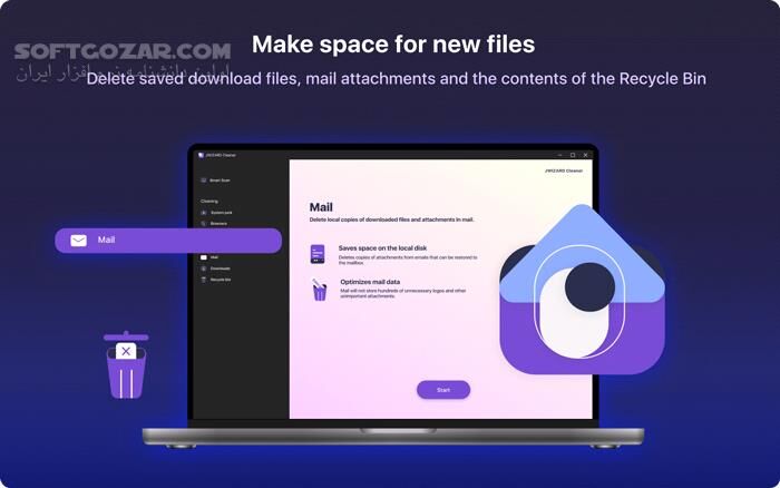 دانلود JWIZARD Cleaner 1.10.6 - دانلود پاکسازی ویندوز - سافت گذر
