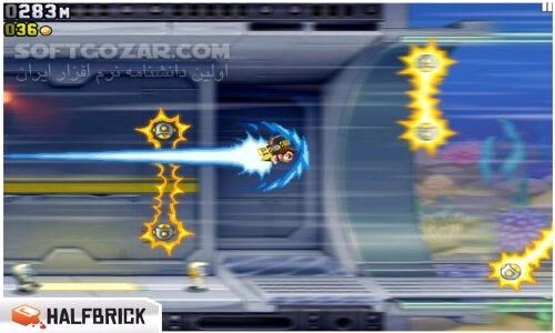 دانلود Jetpack Joyride 1.103.2 for Android +2.3 - دانلود راننده جت پک جوی برای اندروید - سافت گذر