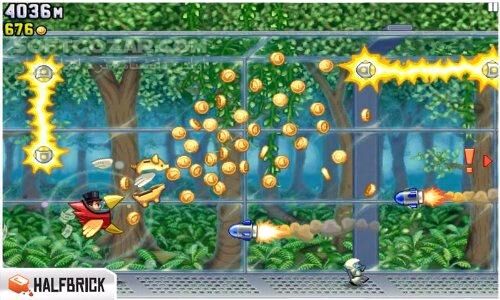 دانلود Jetpack Joyride 1.103.2 for Android +2.3 - دانلود راننده جت پک جوی برای اندروید - سافت گذر