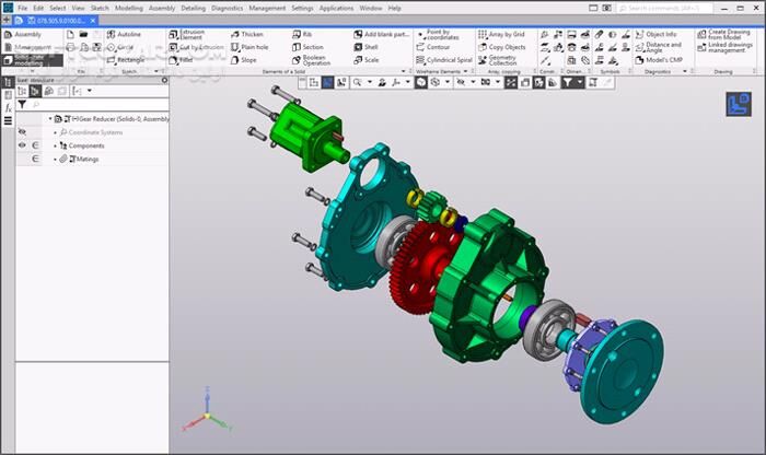 دانلود KOMPAS-3D 23.0.14 (x64) - دانلود مدلسازی سه بعدی - سافت گذر