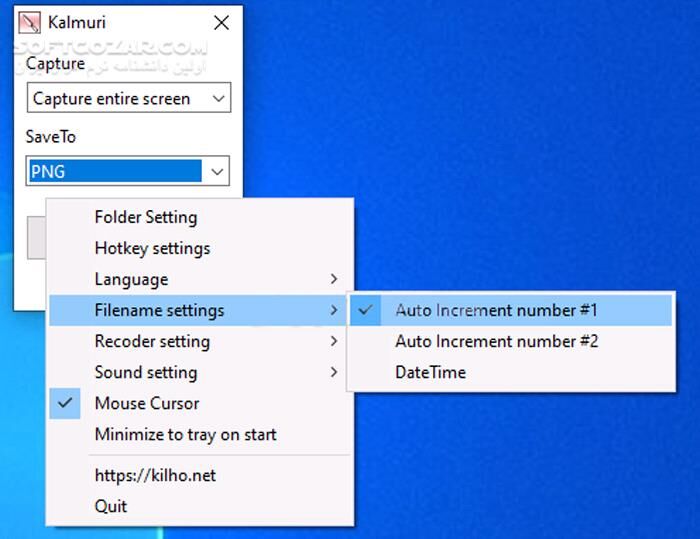 دانلود Kalmuri 4.1.6 - دانلود ضبط صفحه نمایش - سافت گذر
