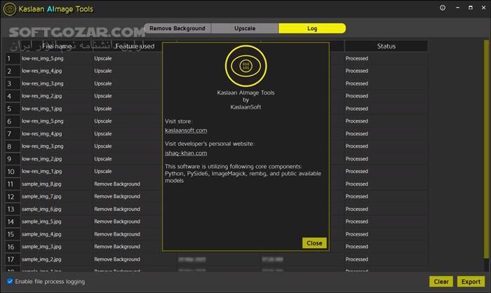 دانلود Kaslaan AImage Tools 1.0 - دانلود ویرایش عکس - سافت گذر