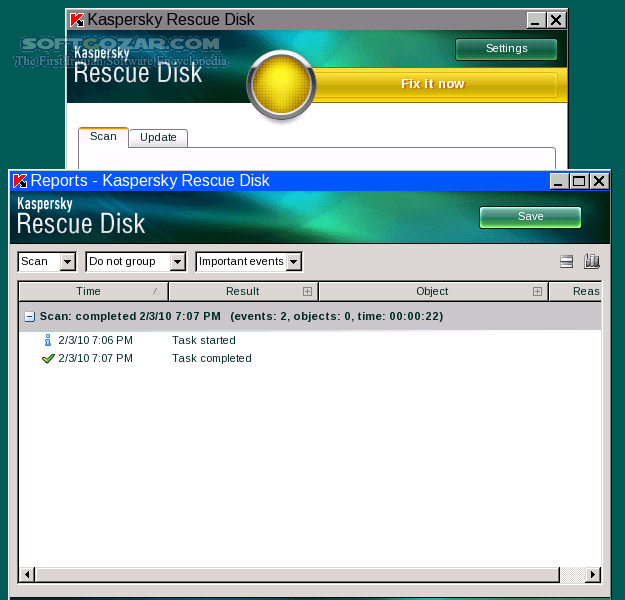 دانلود Kaspersky Rescue Disk 18.0.11.3 Update 2026.01.04 - دانلود دیسک نجات کسپرسکی - سافت گذر