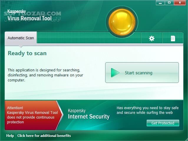 دانلود Kaspersky Virus Removal Tool 20.0.12.0 Update 2026.01.05 - دانلود حذف بدافزار کسپرسکی ویروس ریموول - سافت گذر