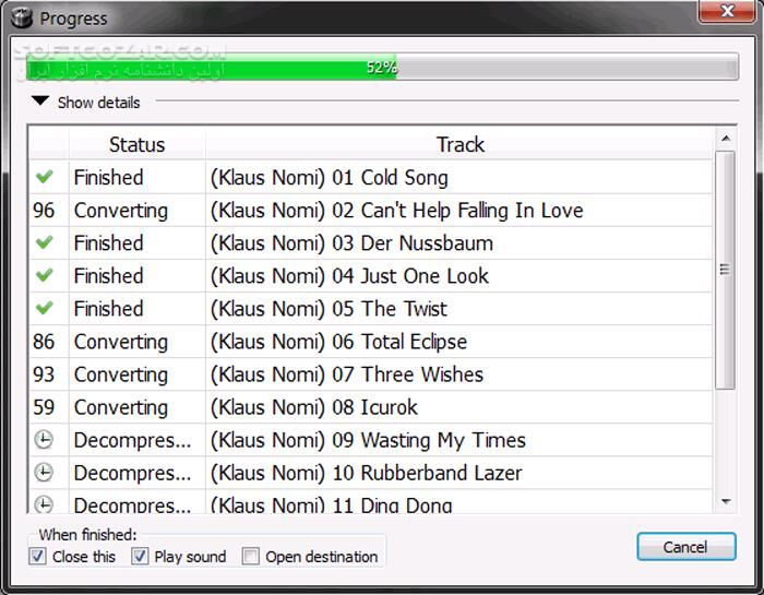 دانلود KataLib 5.1.1.0 - دانلود ویرایش، تبدیل و مدیریت موسیقی و فایل‌های صوتی - سافت گذر