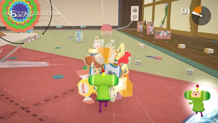 دانلود Katamari Damacy REROLL - دانلود بازی اکشن و ماجراجویی - سافت گذر