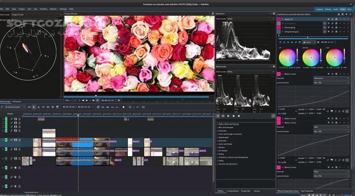 دانلود Kdenlive 25.12.0 - دانلود ویرایش فیلم - سافت گذر