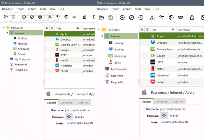دانلود KeePassXC 2.7.11 - دانلود مدیریت پسورد - سافت گذر