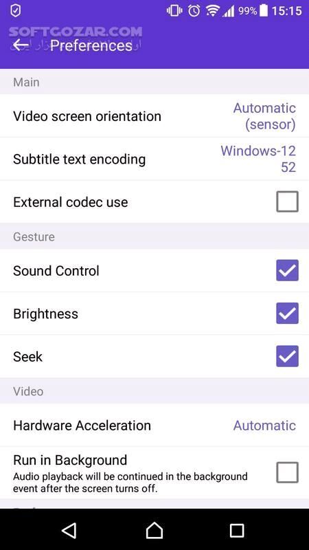 دانلود KMPlayer 35.12.221 / Plus 35.12.222 for Android +7.0 - دانلود کا ام پلیر موبایل برای اندروید - سافت گذر