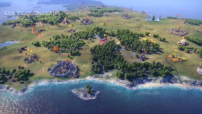 دانلود Knights of Honor II: Sovereign - دانلود بازی استراتژیک قرون وسطایی برای کامپیوتر - سافت گذر