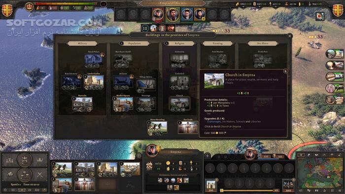 دانلود Knights of Honor II: Sovereign - دانلود بازی استراتژیک قرون وسطایی برای کامپیوتر - سافت گذر