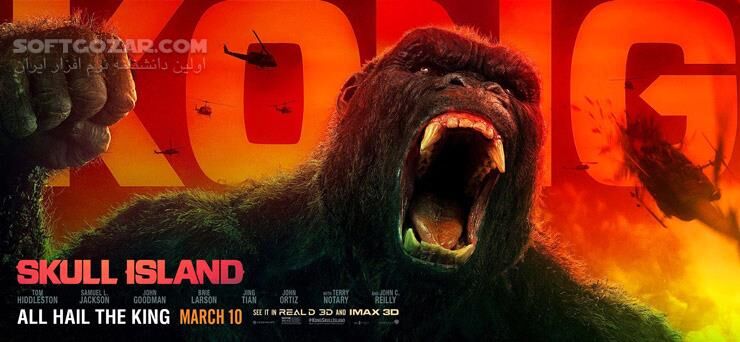 دانلود Kong Skull Island 2017 - دانلود کینگ کونگ 2017 - سافت گذر